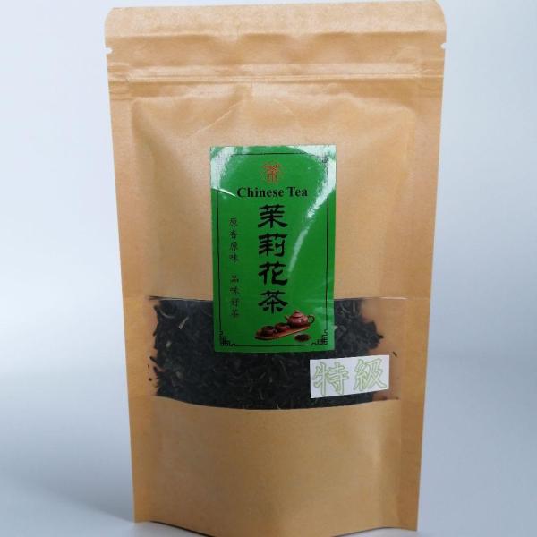 【商品】中国特級茉莉花茶【原材料名】緑茶・ジャスミン花【内容量】50g【原産地】中国福建省【賞味期限】90日前後以上分をお届け【保存方法】但し、下記の条件で保存してください・常温、通気の良い場所・高温多湿、匂いがきつい所を避ける・直接日差し...
