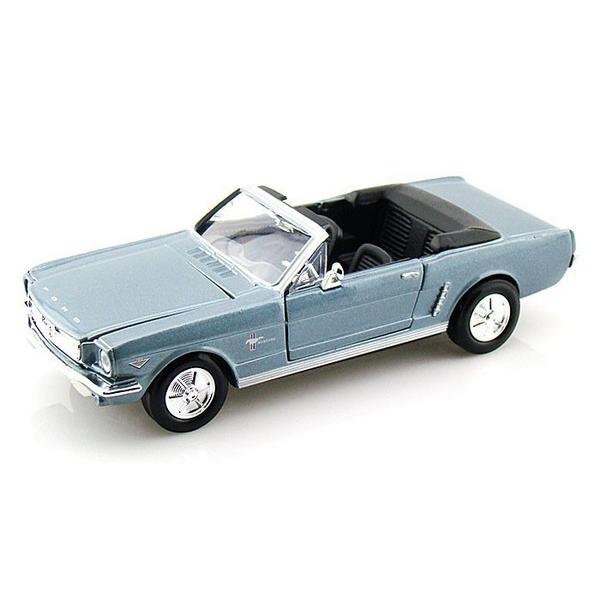 モーターマックス 1964 1/2 FORD MUSTANG Convertible LTBlue 1/24