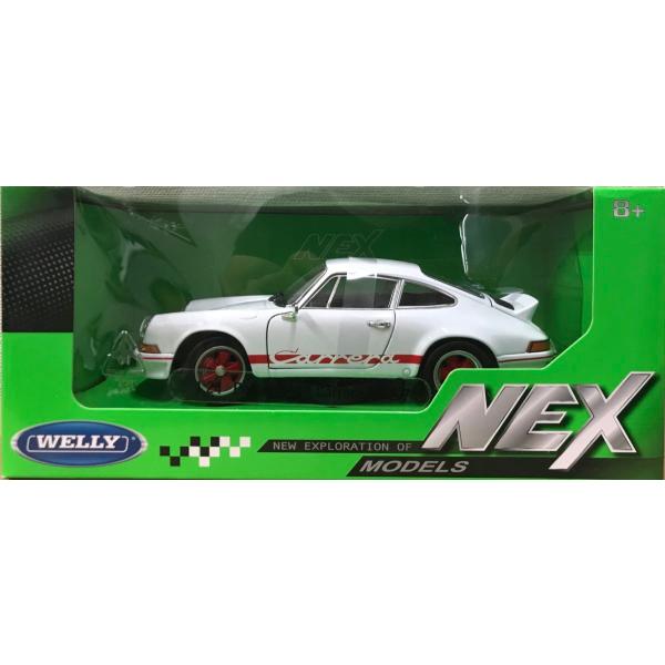 PORSCHE 911 Carrera RS 2.7 White 1/24 Welly NEX【全国送料