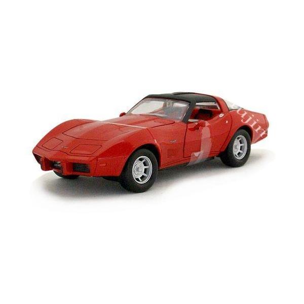 モーターマックス 1979 Chevrolet CORVETTE red 1/24 MOTOR MAX【全国