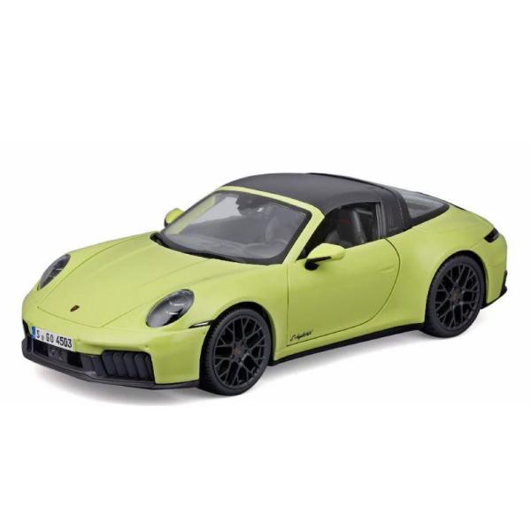 マイスト ミニカー Porsche 911 Targa 4 GTS Hybrid Yellow 1/18