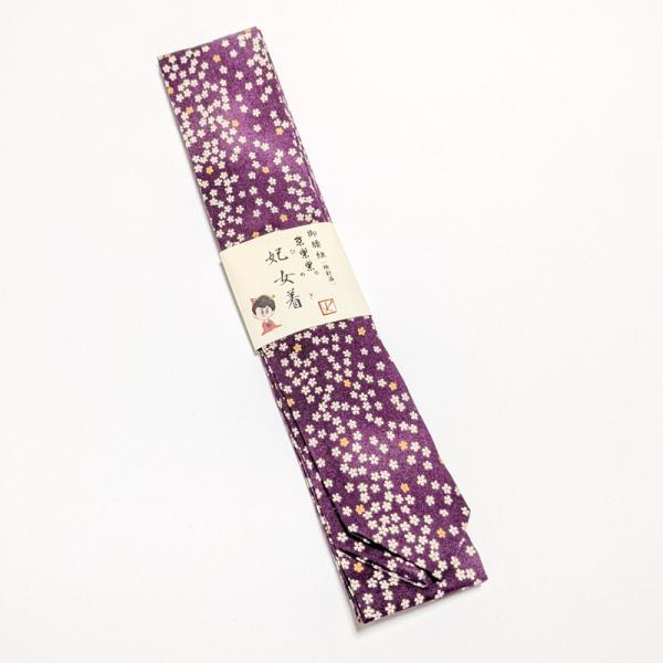 綿　100%長さ　妃女着　約215cm巾　約5cm日本製木綿製の腰紐は、よくとまり緩みません柔らかものがうまく止まらないといった悩みをお持ちの方は、ぜひお試しください従来よりしっかりとした布で、食い込みにくくしっかり止まりそうです※柄の位置...