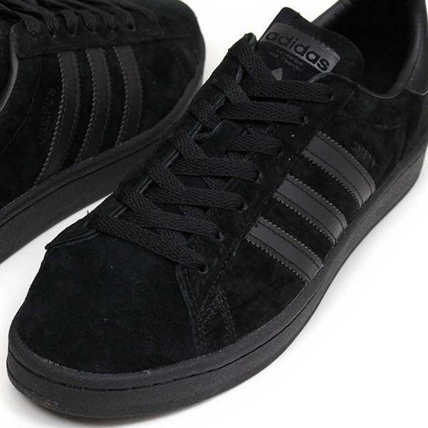 adidas campus black suede