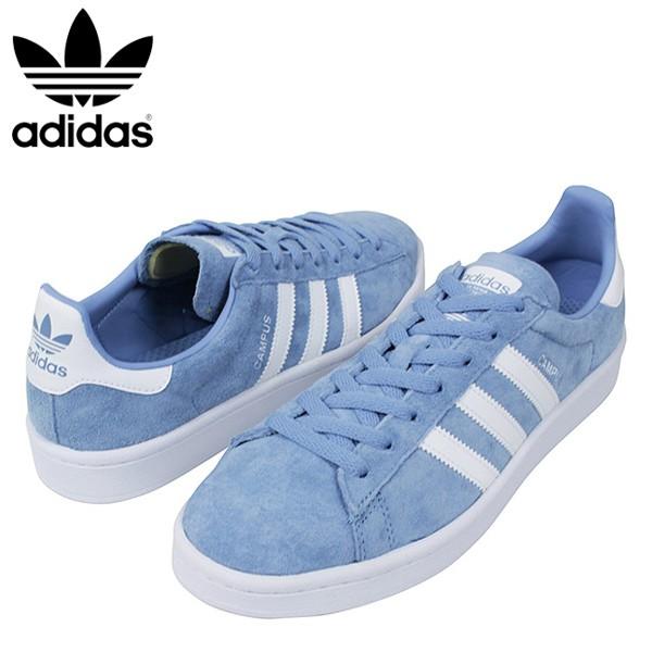 adidas アディダス CAMPUS SUEDE メンズ スニーカー ASH BLUE キャンパス アッシュ ブルー スカイ スエード レザー シューズ 靴 本革 送料無料 DB0983 /【Buyee】 \