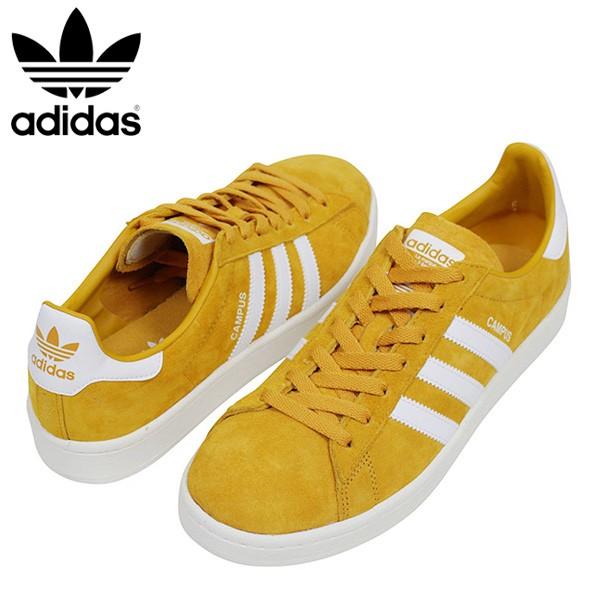 adidas アディダス CAMPUS SUEDE メンズ スニーカー MUSTARD キャンパス マスタード イエロー スエード レザー シューズ 本革 送料無料 BZ0088 :ad-cps-mstd:miami records 通販 アディダス ADIDAS アディダス レスポンス 黄色 イエロー コア 黒色 ブラック 橙 オレンジ
