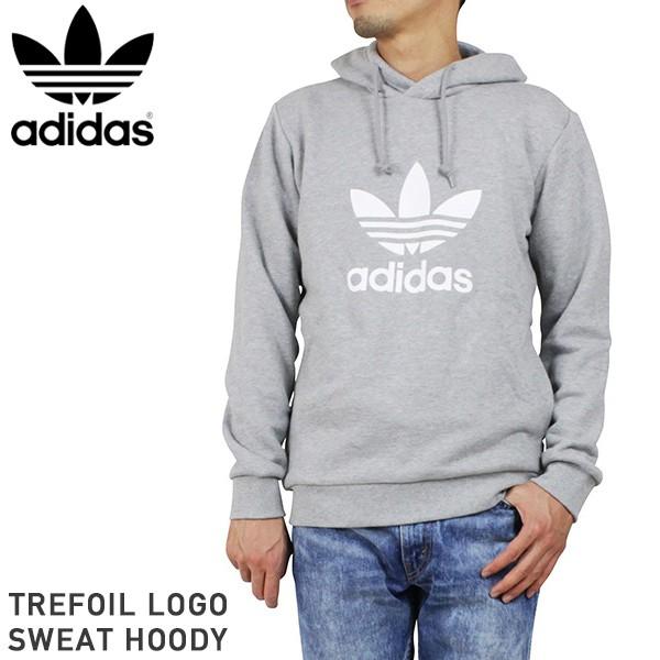 adidas アディダス オリジナルス メンズ トレフォイルロゴ スウェット パーカー GREY オリジナルス グレー スエット HOODY 灰 送料無料 adidas アディダス オリジナルス メンズ トレフォイルロゴ スウェット パーカー GREY オリジナルス グレー スエット HOODY 灰 送料無料