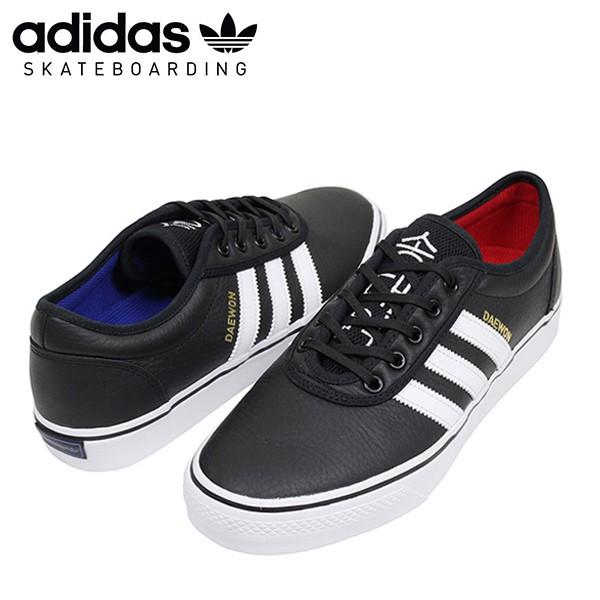 adidas skateboarding アディダス ADI-EASE X DAEWON メンズ スニーカー BLACK アディイース ブラック  スケシュー レザー 黒 送料無料 SB CG4905 :adsk8-esdw-bw:miami records - 通販 - Yahoo!ショッピング