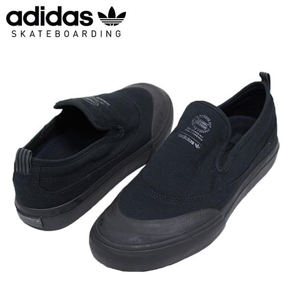 Adidas Skateboarding アディダス Matchcourt Slip メンズ スニーカー All Black ブラック 黒 マッチコート スリッポン スケートボード 送料無料 Cq1232 Adsk8 Mcs Abk Miami Records 通販 Yahoo ショッピング