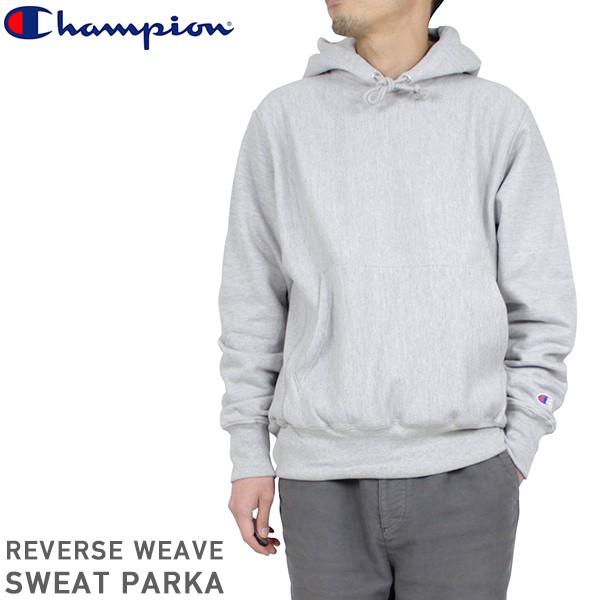 Champion チャンピオン リバースウィーブ メンズ 12oz スウェット パーカー OXFORD GREY USA スエット トレーナー  リバース グレー 無地 定番 灰 HOODY 送料無料