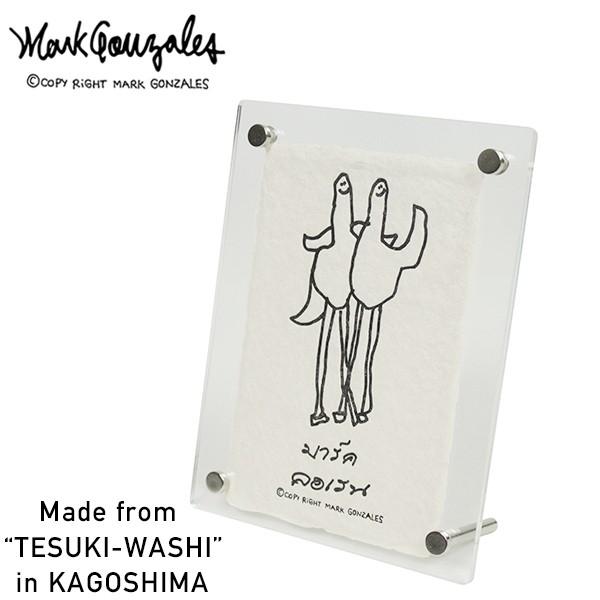 MARK GONZALES 手漉き和紙(鹿児島県産) アートフレーム 限定品 MARK GONZALES 手漉き和紙(鹿児島県産) アートフレーム 限定品