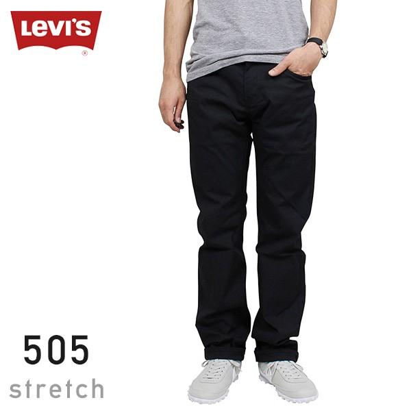 Levi's リーバイス 505 CLASSIC COOL DENIM メンズ ブラック Levi's リーバイス 505 CLASSIC COOL DENIM メンズ ブラック