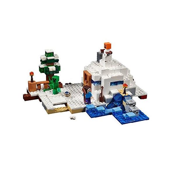 【並行輸入】輸入レゴマインクラフト LEGO Minecraft 21120 the Snow Hideout Building Kit [並行輸入品]