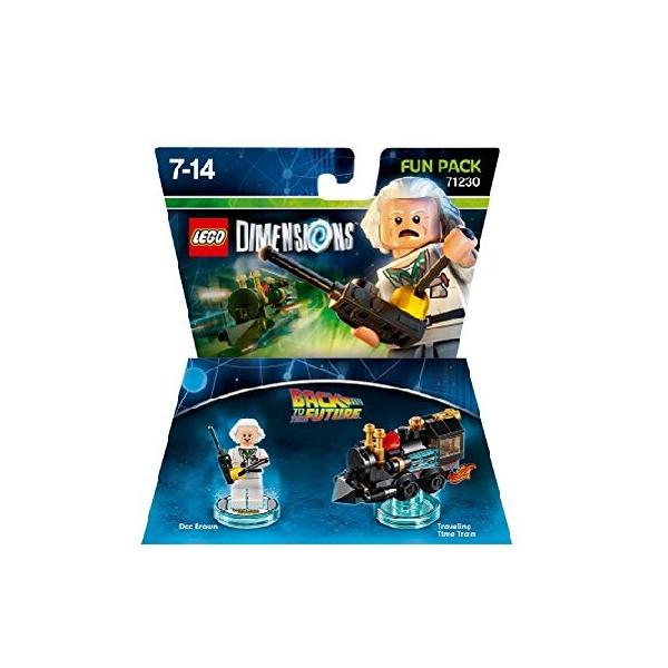 【並行輸入】LEGO Dimensions Fun Pack Back to the Future Doc Brown レゴ ファンパックバックトゥザフューチャー ドク・ブラウン [並行輸入品]
