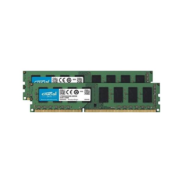 Micron DDR3L-160016GBx2枚(合計32GB)セット メモリ 並行輸入 Crucial [Micron製] DDR3L デスク用メモリー 16GB x2