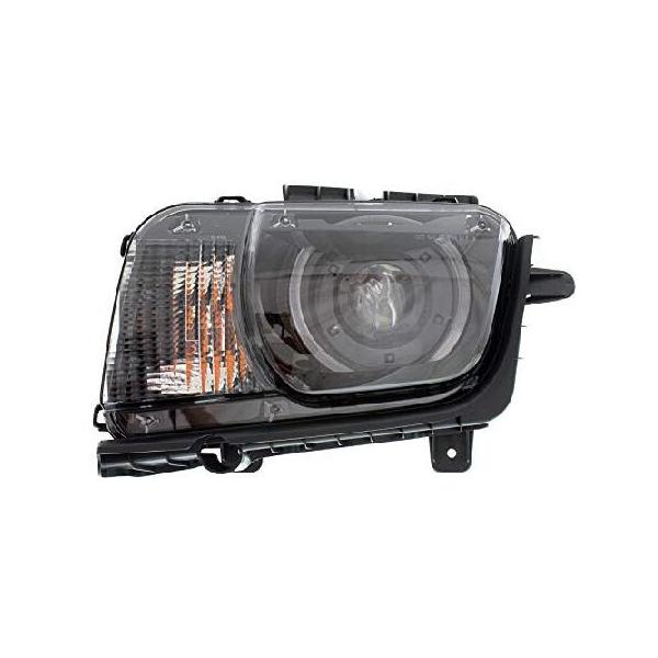 Evan Fischer 運転席側 HID/キセノン ヘッドライト シボレー カマロ 2010-2015用 バルブ付き クーペ＆コンバーチブル、レベリングシステ