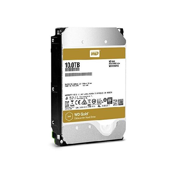 並行輸入 WD HDD 内蔵ハードディスク 3.5インチ 10TB Gold WD101KRYZ