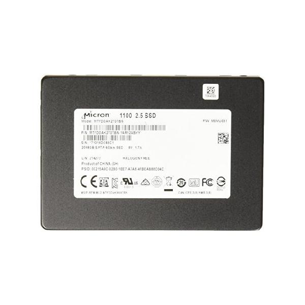 並行輸入 Micron 1100 2 TB 2.5インチ 内蔵SSD : MIBAストア - 通販