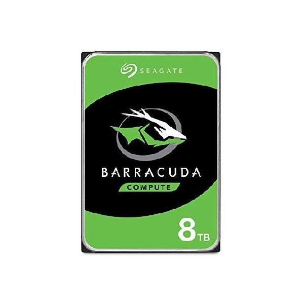 内蔵型ハードディスクドライブ BarraCuda8TB 5400RPM256MB SATA6.0Gb/s3.5 並行輸入 Seagate 8 TB BarraCuda 3.5インチ内蔵ハードドライブ（5400