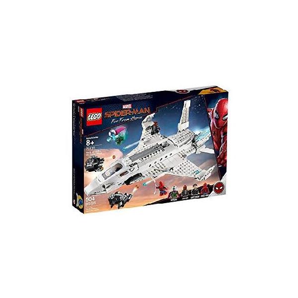 並行輸入 LEGO Marvel Spider Man Far from Home: Stark Jet and The Drone Attack 76130 Building Kit (504 Pieces)