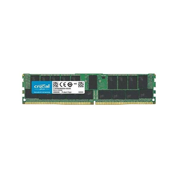 32GB pc4サーバー用メモリ 4枚セット 並行輸入 Crucial DDR4-2933 32GB/4Gx72 ECC/Reg CL21 サーバーメモリ