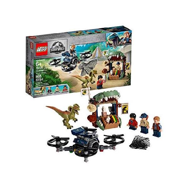 【並行輸入】LEGO Jurassic World Dilophosaurus on The Loose 75934 Building Kit (168 Pieces)