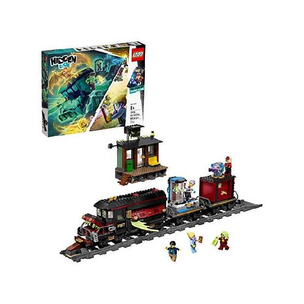【並行輸入】LEGO Hidden Side Ghost Train Express 70424 Building Kit, Train Toy for 8+ Year Old Boys and Girls, Interactive Augmented Reality Playset (