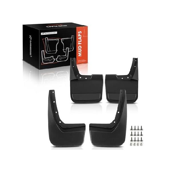 A-Premium マッドフラップ 4点セット スプラッシュガード マッドフラップ ハードウェアアクセサリー付き リンカーン ナビゲーター 2019-2022 