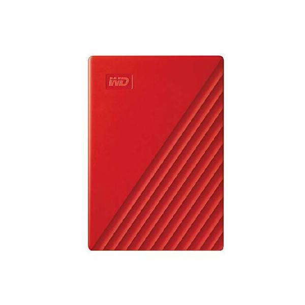 【並行輸入】WD ポータブルHDD 2TB USB3.0 レッド My Passport 暗号化 パスワード保護 外付けハードディスク / メーカー WDBYVG0020BRD-WESN