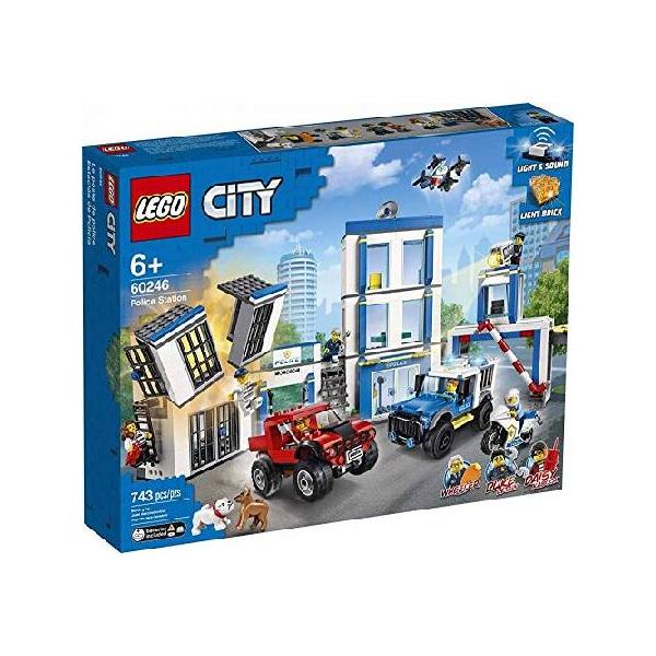 並行輸入 LEGO City Police Station 60246 Police Toy, Fun Building Set for Kids (743 Pieces)