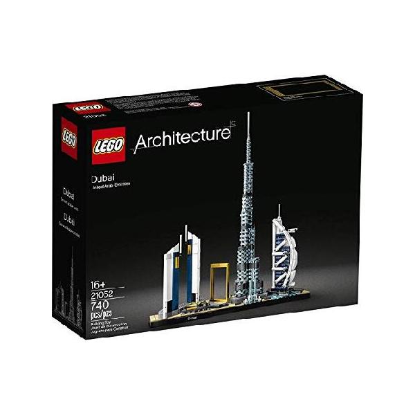 並行輸入 LEGO Architecture Skylines: Dubai 21052 Building Kit, Collectible Architecture Building Set for Adults, New 2020 (740 Pieces)