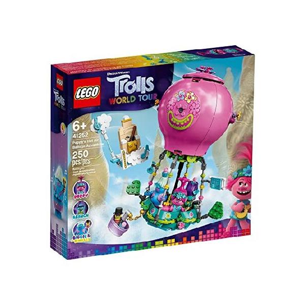 【並行輸入】LEGO Trolls World Tour Poppy’s Hot Air Balloon Adventure 41252 Building Kit, An Ideal Holiday Gift for Creative Play, New 2020 (250 Piece
