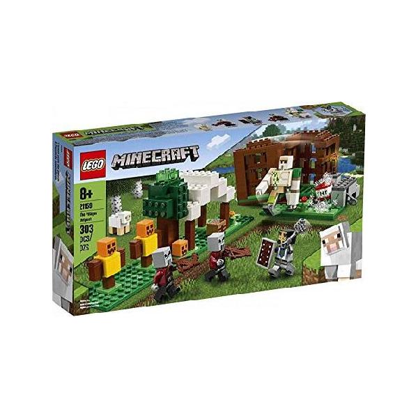 【並行輸入】LEGO Minecraft The Pillager Outpost 21159 Awesome Action Figure Brick Building Playset for Kids Minecraft Gift, New 2020 (303 Pieces)