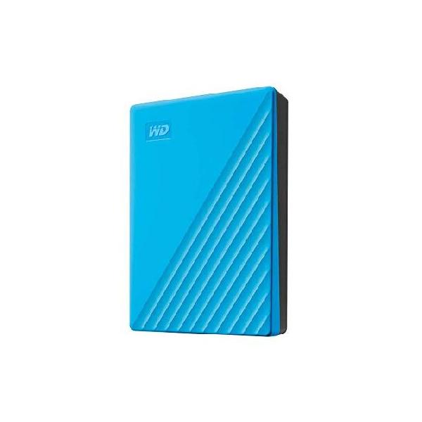 【並行輸入】WD ポータブルHDD 5TB USB3.0 ブルー My Passport 暗号化 パスワード保護 外付けハードディスク / メーカー WDBPKJ0050BBL-WESN
