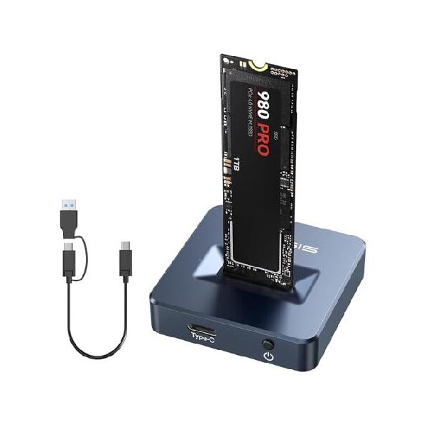 ACASIS M.2 NVMe SSD オフラインクローン機 ACASIS M.2 SSD クローン, クローン USB Type C 10Gbps, 支援