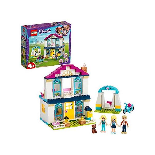 【並行輸入】LEGO Friends 4+ Stephanie’s House 41398 Mini-Doll’s House, Lets Kids Role-Play Family Life Friends Stephanie, Alicia and James, New 2020