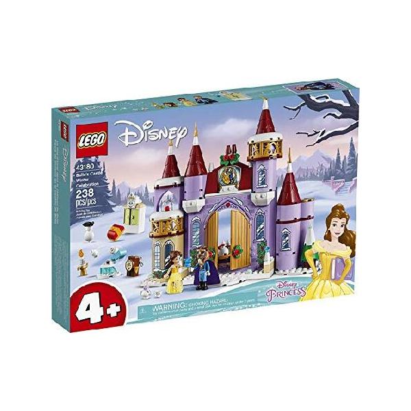 【並行輸入】LEGO Disney Belle’s Castle Winter Celebration (43180) Disney Princess Building Kit; Makes a Great Birthday for Kids who Love Disney’s Be