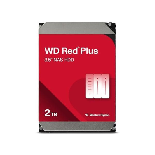 並行輸入 Western Digital WD20EFZX 2TB WD Red Plus NAS HDD シリーズ