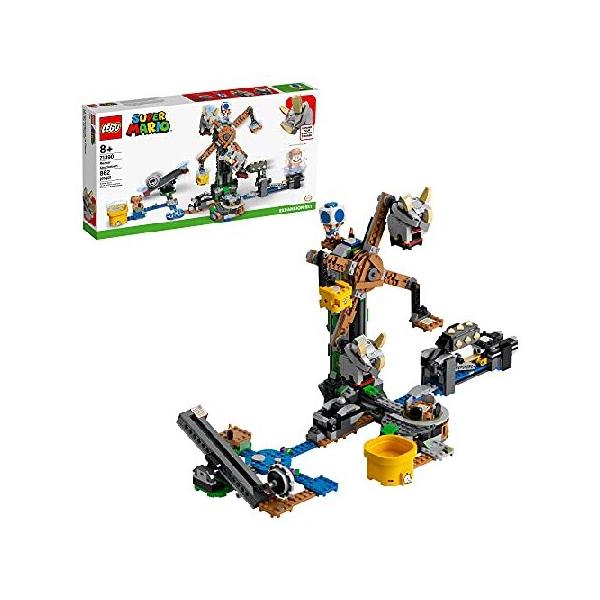 並行輸入 LEGO Super Mario Reznor Knockdown Expansion Set 71390 Building Kit; Collectible Toy Playset for Kids; New 2021 (862 Pieces)