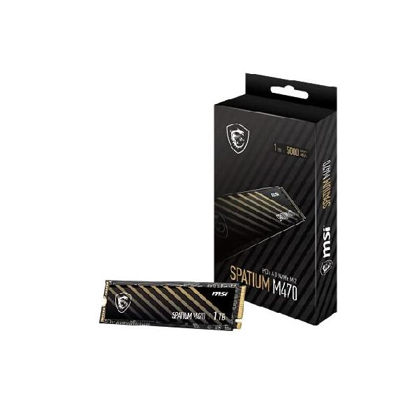 並行輸入 MSI SPATIUM M470 PCIe 4.0 NVMe M.2 1TB 内蔵SSD Gen4 1.3