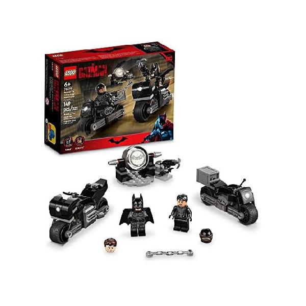 【並行輸入】LEGO DC Batman: Batman ＆ Selina Kyle Motorcycle Pursuit 76179 Building Kit; Cool Super-Hero Toy for Kids Aged 6+ (149 Pieces)