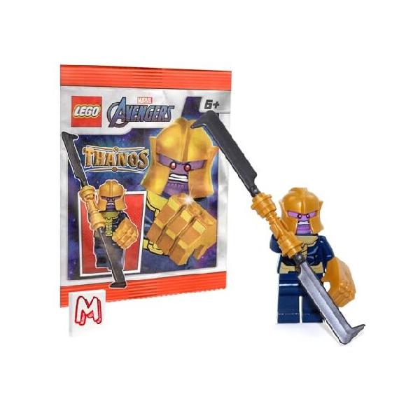 【並行輸入】LEGO Marvel Super Heroes Avengers Infinity War Minifigure - Thanos in Gold Outfit with Sword and Gold Infinity Gauntlet Glove
