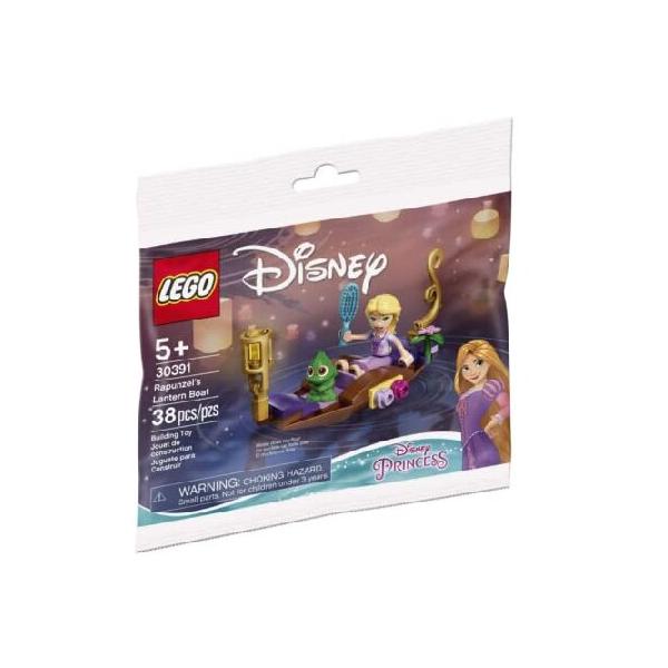 並行輸入 LEGO Disney Princess Minifigure - Rapunzel’s Boat with (Pascal) The Chameleon 30391