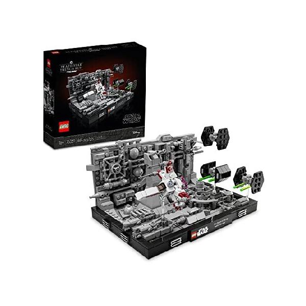 並行輸入 LEGO Star Wars Death Star Trench Run Diorama 75329 Building Kit for Adults; Brick-Built Collectible for Display (665 Pieces)
