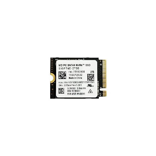 並行輸入 Zymon SN740 m.2 2230 SSD 2TB NVMe PCIe Steam Deck Surface