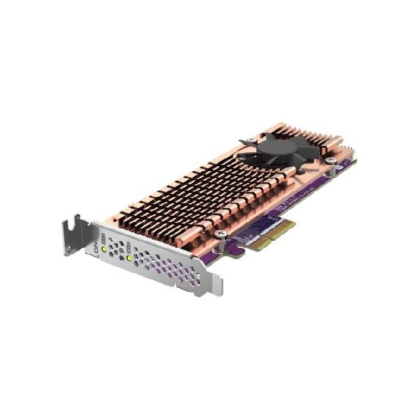 並行輸入 QNAP QM2-2P-344A デュアル M.2 PCIe SSD拡張カード、最大2