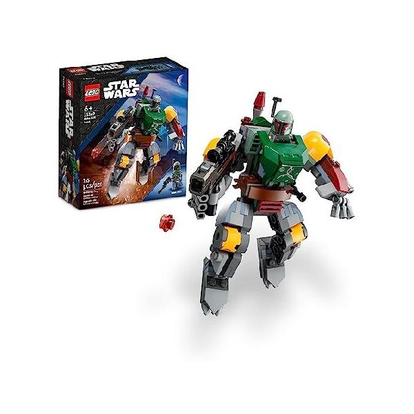 並行輸入 LEGO Star Wars Boba Fett Mech 75369 Buildable Star Wars Action Figure, This Posable Mech Inspired by The Iconic Star Wars Bounty Hunter Featu