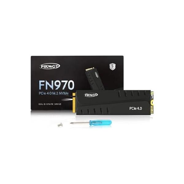 【新品未開封】FIKWOT FN970 1TB SSD 並行輸入 Fikwot FN970 1TB M.2 2280 PCIe Gen4 x4 NVMe 1.4 内蔵
