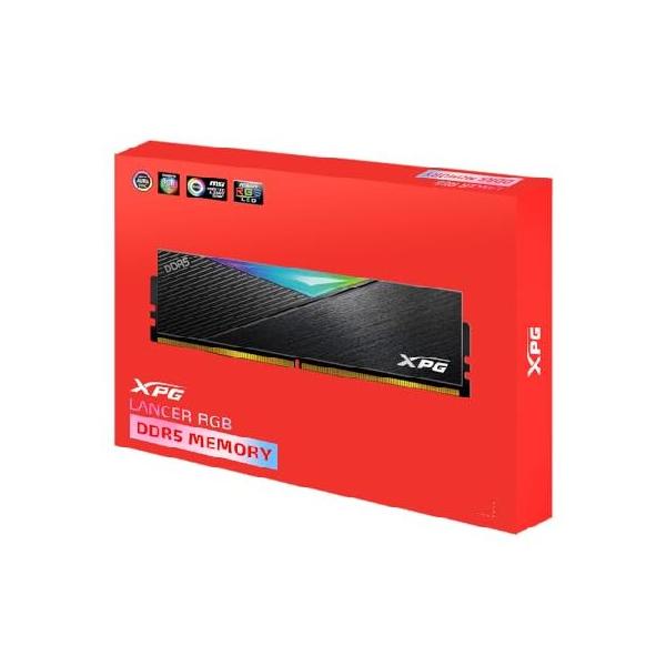ADATA DDR5 64GB 32GBx2 メモリ ADATA DDR5 64GB 6000-32 K2 Lancer RGB b XPG Series Black : Amazon
