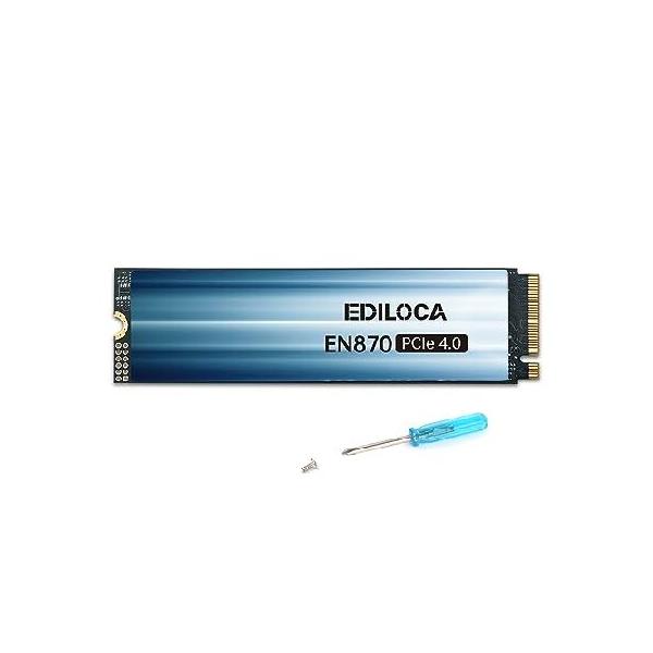 新品 4TB SDD EDILOCA EN870 PCIe 4.0 NVMe 並行輸入 Ediloca EN870 SSD 4TB PCIe Gen4 NVMe M.2 2280 最大7450MB