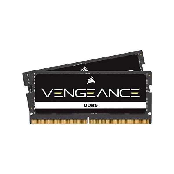並行輸入】CORSAIR VENGEANCE SODIMM DDR5 メモリ 32GB(16GB×2)最大